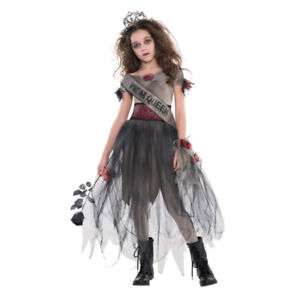 Zombie Prom Queen Madchen Kinder Kostum Gr 152 158 12 14 Jahre Halloween 6997 Ebay