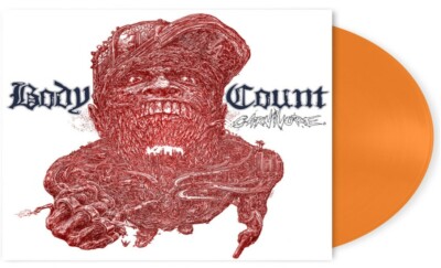 BODY COUNT - CARNIVORE -  ORANGE VINYL - LIMITED TO 200 COPIES - NEW OVP