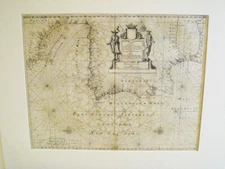 Spain Hydrographic Map. Ioannes Janssonius. Amsterdam 1657