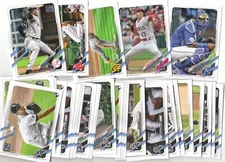 2021 Topps Series 1 Card Pick'em Complete Your Finish Set 1-250