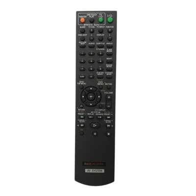 New Remote Control For Sony RM-ADU048 DAV-DZ150K DAV-DZ151KB AV Receiver