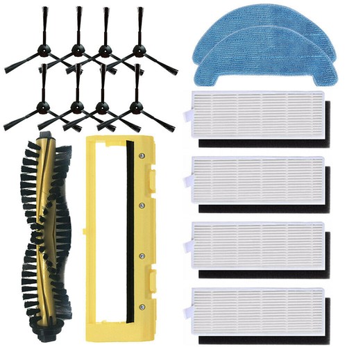 Fit ILIFE A4 A4S Robotic Vacuum Cleaner Accessory Main Side Brush HEPA Filter SE - Picture 5 of 82