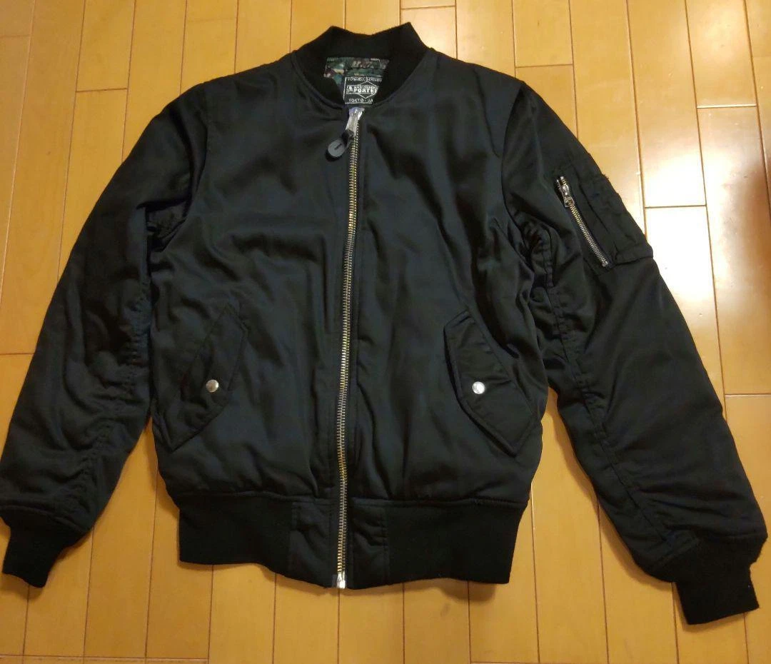 Mastermind Japan Porter x Alpha Industries Flight Jacket Skull Black 22M Men M