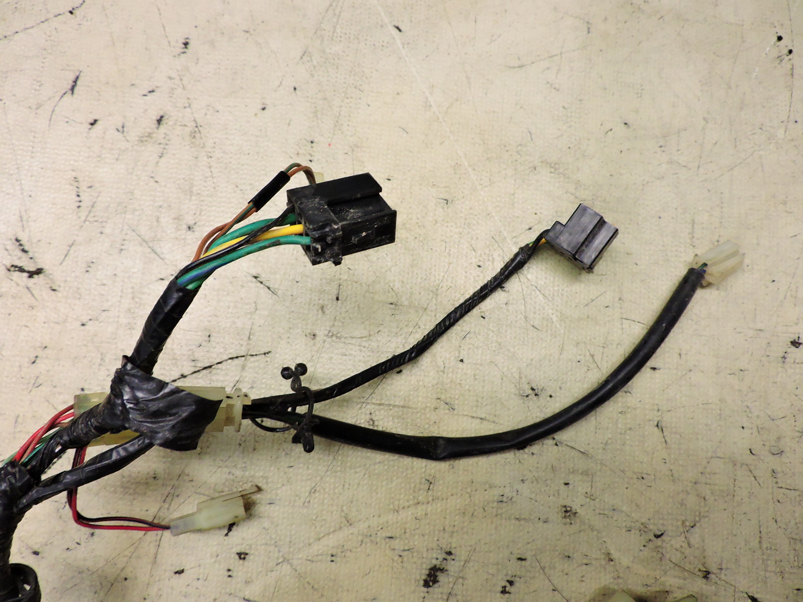 04 FJR1300 FJR 1300 A Yamaha front wire wiring harness loom headlight