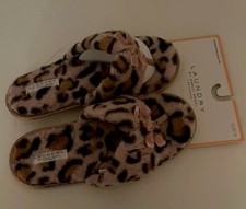 Women Slipper Laundry Shelli Segal Animal Print Pink Soft Cushion Size 8