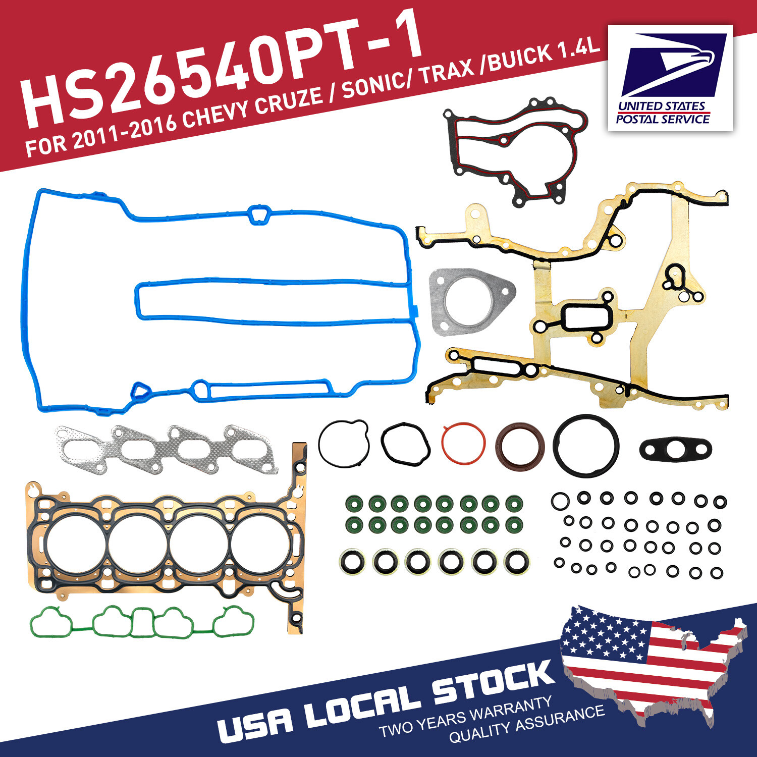 Mahle® HS54898 - Cylinder Head Gasket Set - View #11
