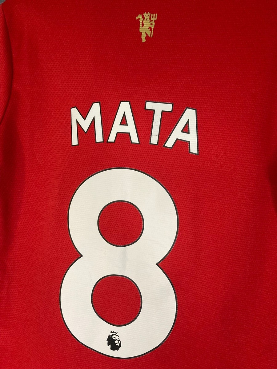Adidas team viewer Manchester United youth med MATA #8 jersey