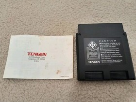 Vindicators (Nintendo NES Tengen) Authentic w/ Manual Tested & Works