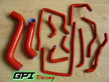 For Subaru Impreza GD GG WRX STi Silicone Coolant Radiator Hose Kit