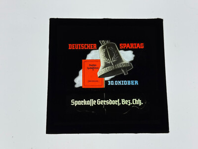 Cinema advertising/Bad Schandau, Sparkasse Gersdorf Deutscher Spartag; L185L 7/9