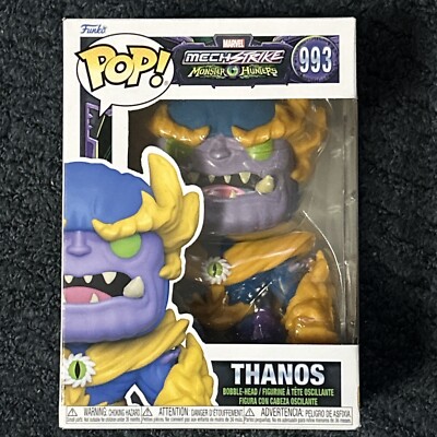 Funko Pop! Marvel THANOS #993 Mech Strike Monster Hunters Vinyl Figure NIB