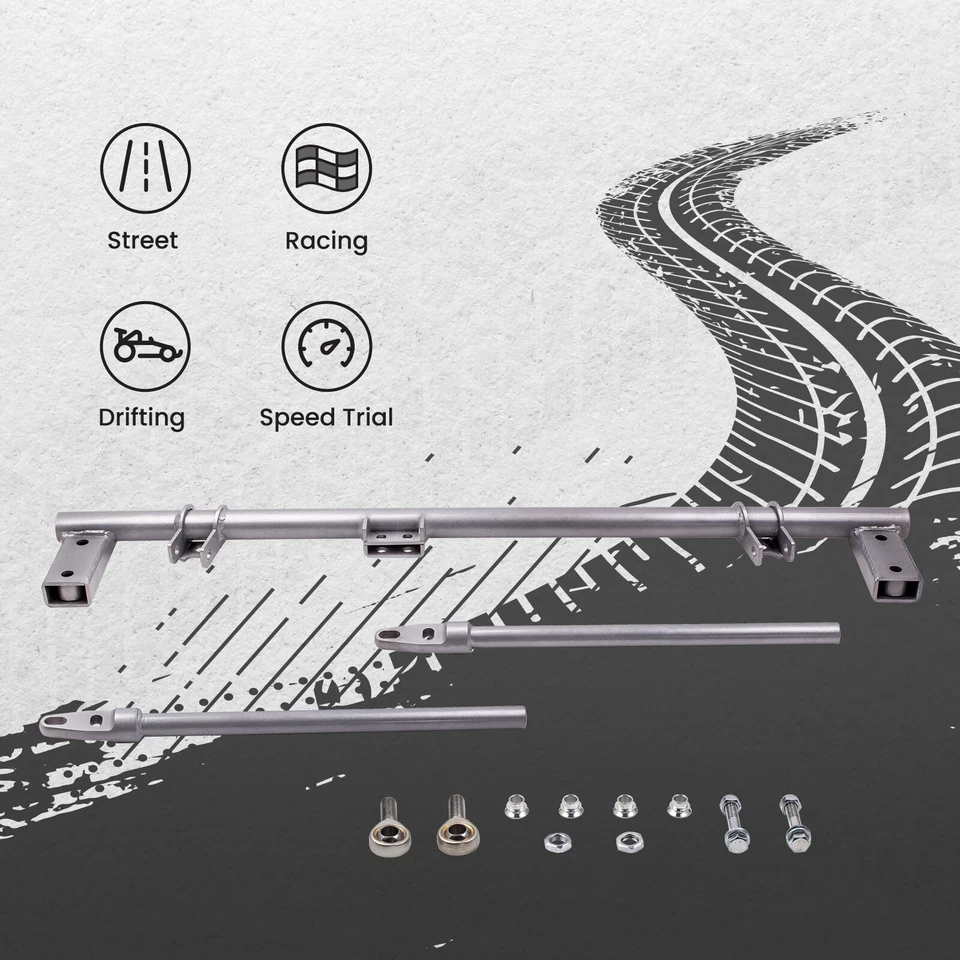 Barra de tracción delantera de competición para Acura Integra 90-93 para Honda Civic/CRX 88-91 Foto 3 de 4