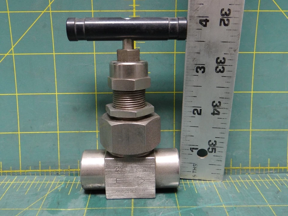 Whitey SS-6NBMS6-PT 316 Stainless Steel Disc STE3 , 6000 PSI, 3/8" Tube Fitting - Image 4 of 4