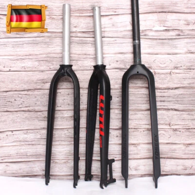 TOSEEK/BUCKLOS Mountainbike Starrgabel 1-1/8" Carbon/Aluminium 26/27.5/29 Zoll Scheibe 9mm QR