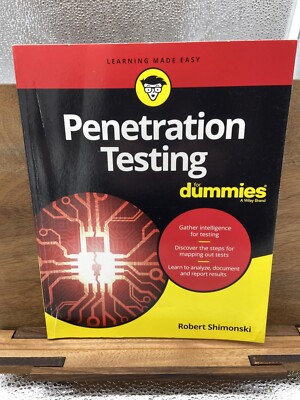 Penetration Testing For Dummies [Paperback] Shimonski, Robert