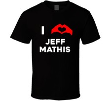 I Heart Jeff Mathis Arizona Baseball Team Fan T Shirt