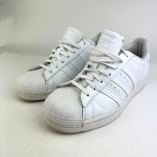 Adidas Superstar (Women's Size 10.5) Athletic Sneaker White Shoe Style #FV3285 - Picture 2 of 18