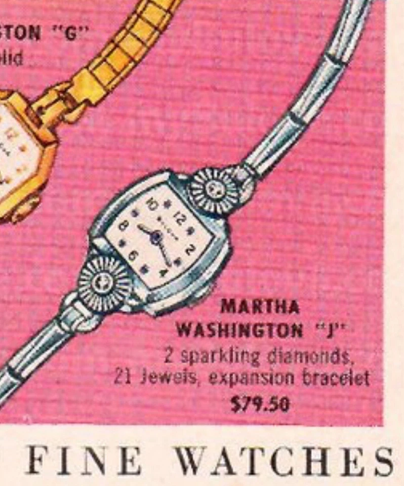 老式1957年BULOVA 10K镀金女士手表 — 第 2/4 张图片