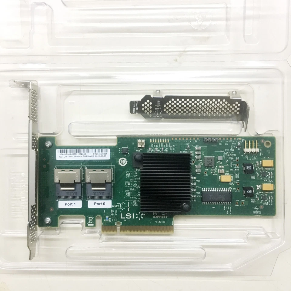 IBM M1015 SAS2 SATA3 PCI-e RAID Controller Card =LSI SAS9220-8i free shipping - Image 2 of 4