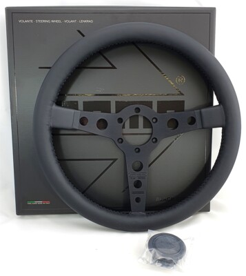 Momo Leder Sportlenkrad Prototipo Black Edition 350mm schwarz black steering whe
