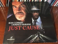 Laserdisc JUST CAUSE 1995 Sean Connery Laurence Fishburne Widescreen Edition LD