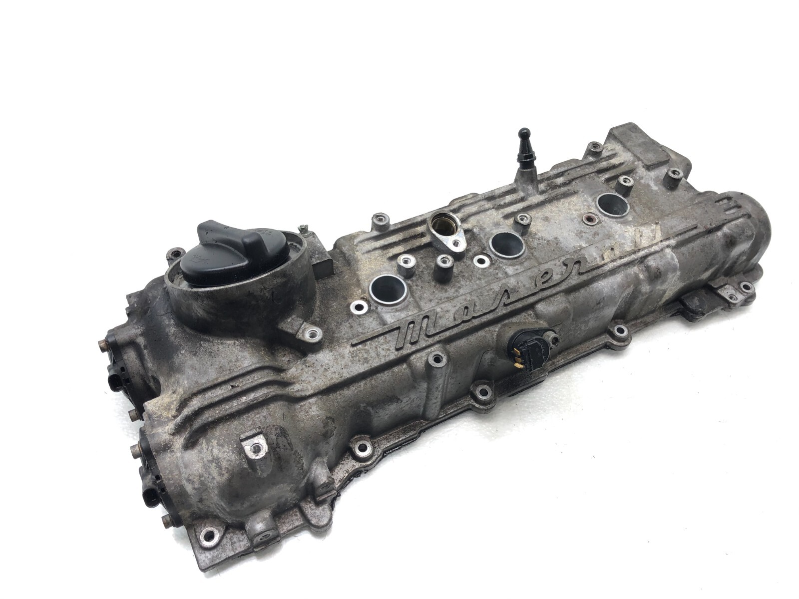 2014-2019 MASERATI GHIBLI 3.0L V6 TWIN TURBO LEFT DRIVER ENGINE VALVE COVER OEM.