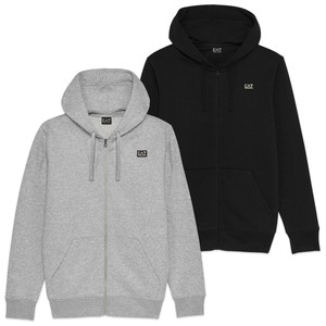 ea7 hoodie zip
