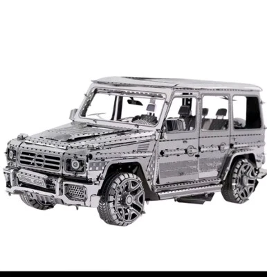 ZOYKI Mercedes G Klasse - 3D Laser Metall Puzzle, Konstruktionsspielzeug, Bausatz