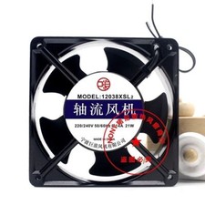 1 Pc. 12038XSL2 220V/240V 0.14A 21W 12CM Axial Cooling Fan