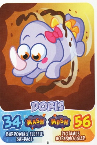 Tarjetas coleccionables individuales Moshi Monsters Mash Up-Moshi Monsters Moshling Madness - Imagen 119 de 235