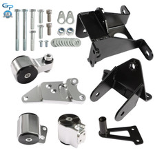 Billet Engine Motor Mount Swap Kit For Honda Civic Si K20 K24 Fa Fg Fd 06-11