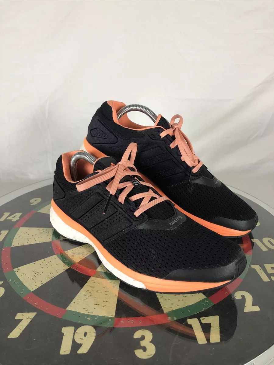 Comercial Cariñoso Majestuoso adidas SUPERNOVA GLIDE BOOST Black Orange Running Shoes Sneaker B34821  Women 9 | eBay