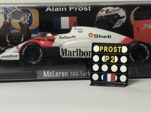 Pitboard 1:43/1:18 (Pizarra F1) / Alain Prost (McLaren) / Prost P2 - Imagen 8 de 14