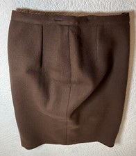 Unbranded Brown Pencil Skirt Size Small Business Casual Professional Timeless