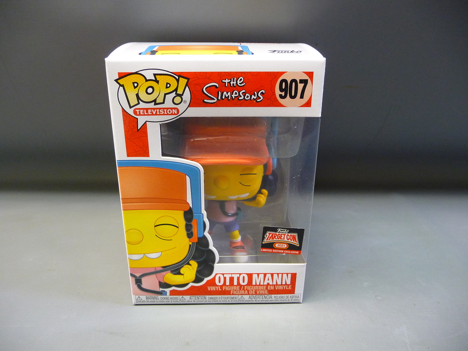 Funko Pop! Target Exclusive The Simpsons Otto Mann #907 Nib