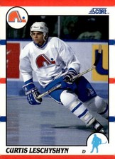 1990-91 Score Canadian #92 Curtis Leschyshyn