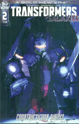 Transformers Galaxies #2 Constructicons Cybertron Variant Cover A IDW NM/M 2019