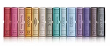 WS Game Company Set of 14 Vintage Bookshelf Linen Book Board Game Collection New