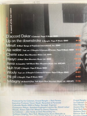 JAZZ REGGAE In Search of the Lost Riddim by Ernest Ranglin (CD