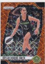 2024 Panini Prizm WNBA ORANGE VELOCITY #76 Skylar Diggins-Smith, Seattle Storm