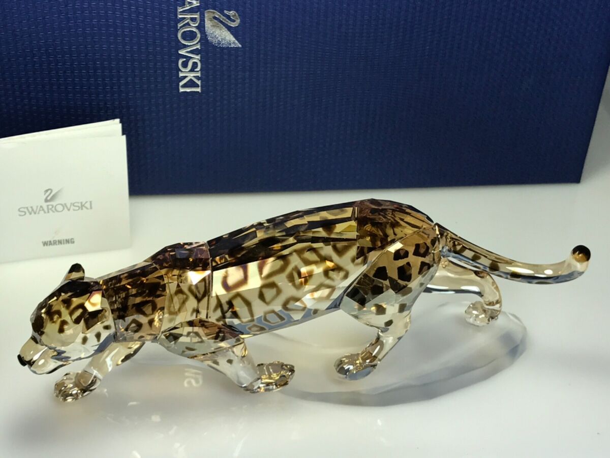 Swarovski Jaguar Crystal Golden Shine MIB #1096796 | eBay Swarovski Jaguar Crystal Golden Shine MIB #1096796 | eBay