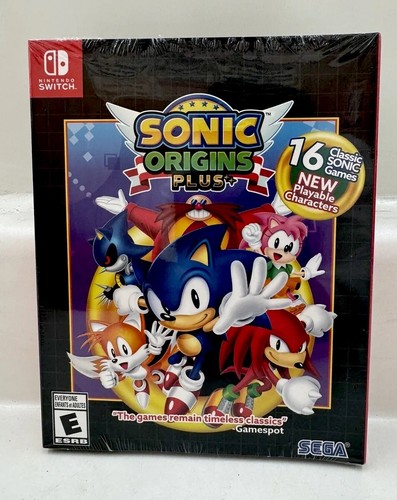 Sonic Origins Plus - Jeu Nintendo Switch (Neuf Sous Blister)