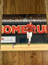 Brian Dozier Minnesota Twins Signed Autograph 8x10 Photo