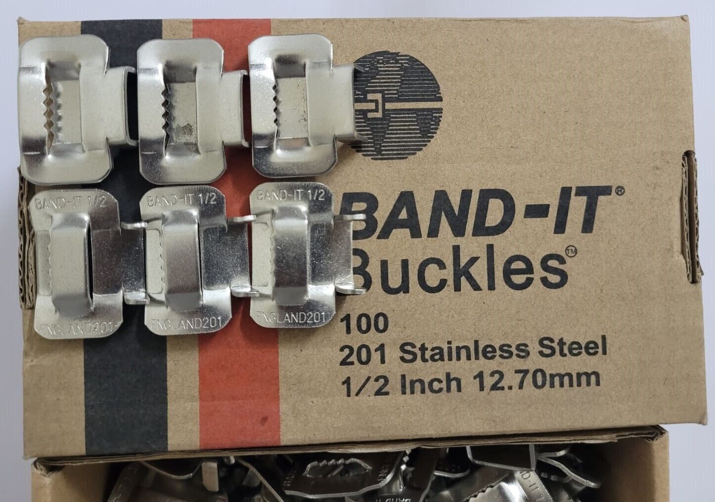 BANDIT Buckles C254 1/2 Inch 12.70mm 201 Stainless Steel New FREE