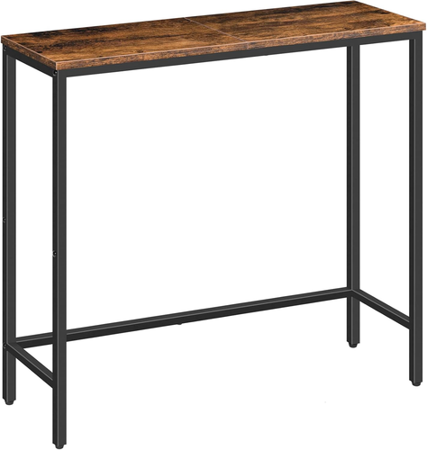 Narrow Console Table, 29.5" Small Entryway Table, Thin Sofa Table, Side Table, D - Picture 11 of 12