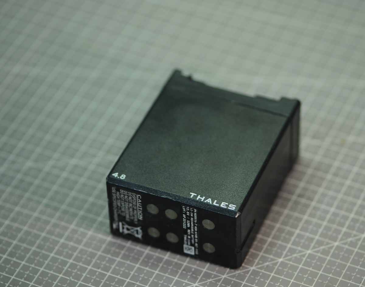 12.6V Original MBITR THALES BATTERY F / TCA/TRI HARRIS