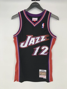 john stockton black jersey