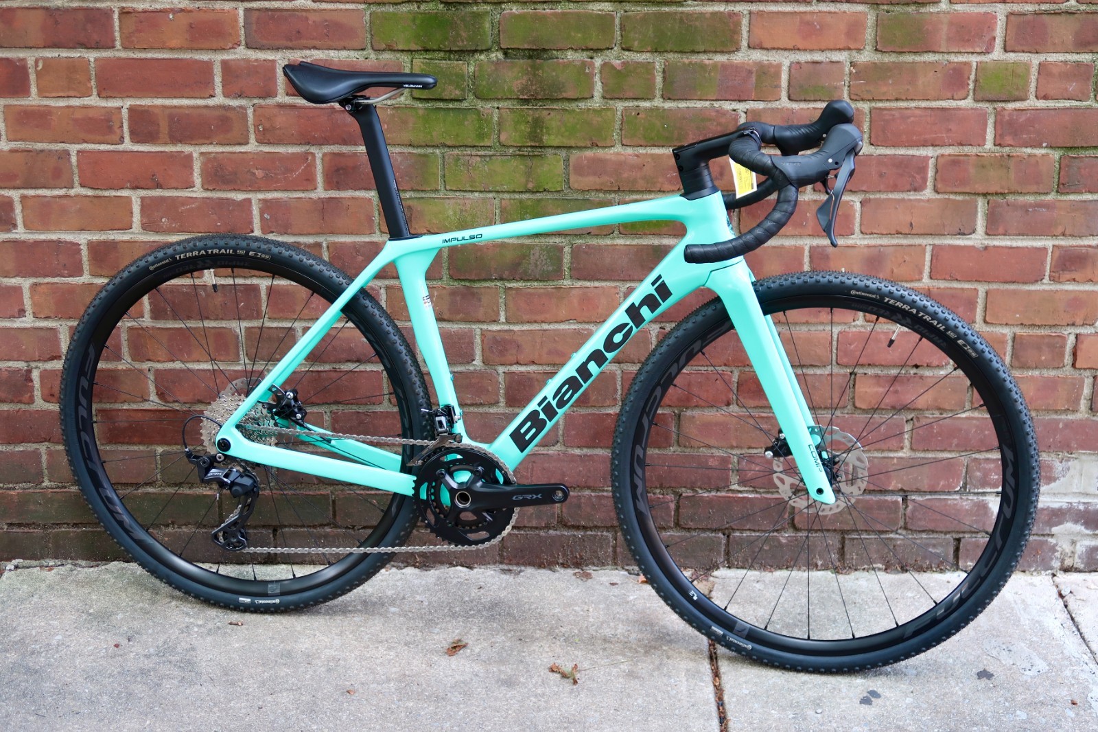 Bianchi Impulso Comp Carbon GRX 610 2x12 Gravel Bike Small CK16 Celeste