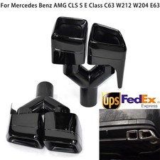For Mercedes Benz AMG CLS S E Class C63 W212 W204 E63 Exhaust Tail Muffler Pipe