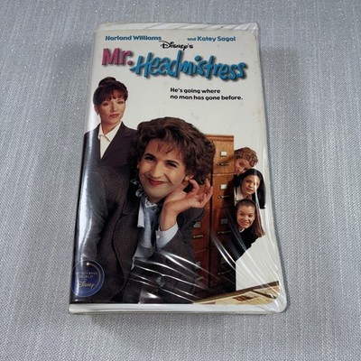 VHS - Mr. Headmistress  Disney - Harland Williams, Katey Sagal Clamshell